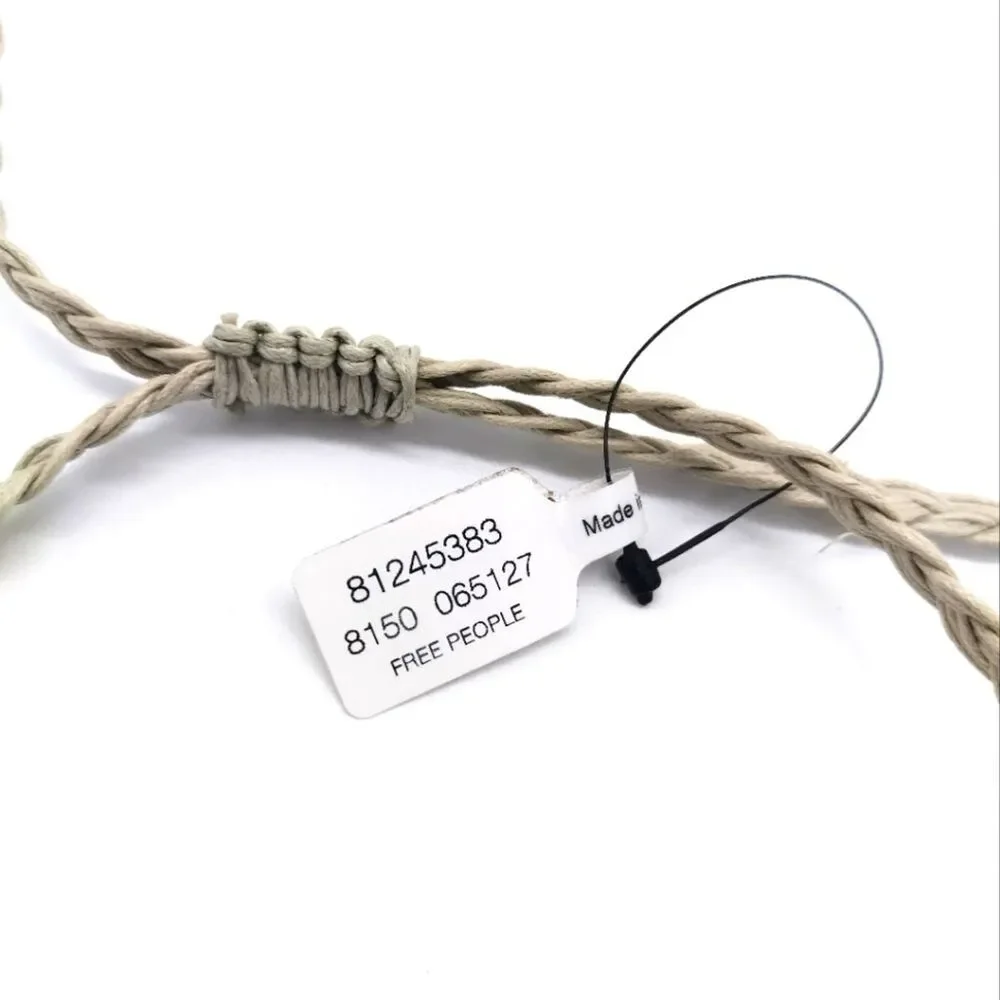 FREE PEOPLE Genuine Stone Pendant Boho Necklace-NWT $68 - Picture 3 of 4